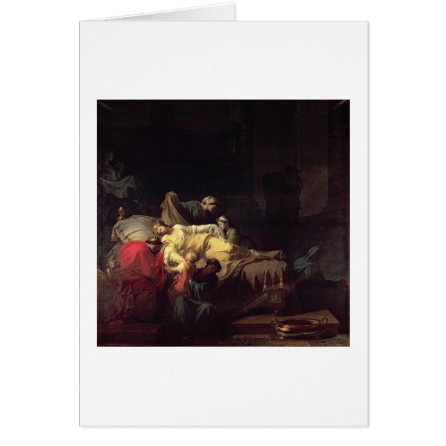 Alcestis sacrifices herself to save her husband Ad (Front)