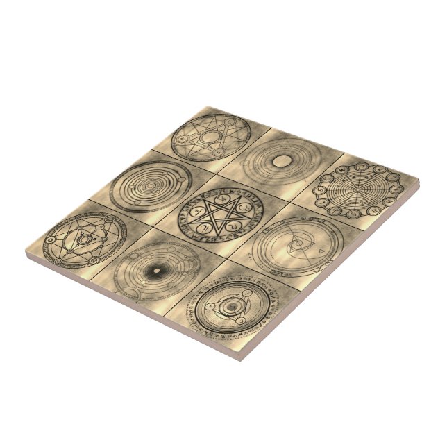 Alchemic Sacred Geometry Elements | Tile (Side)