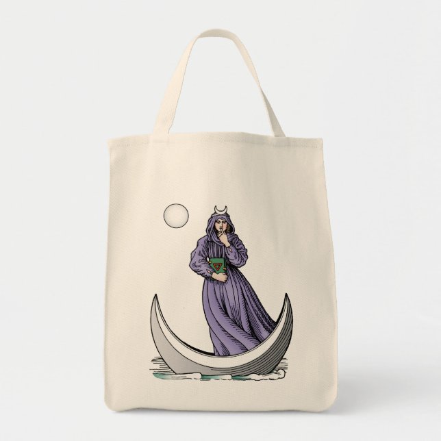 Alchemical Ace of Vessels Tote Bag (Front)