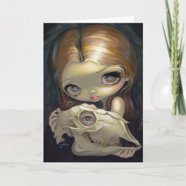 "Alchemical Angel I" Greeting Card (Front)