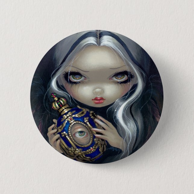 "Alchemical Angel IV" Button (Front)