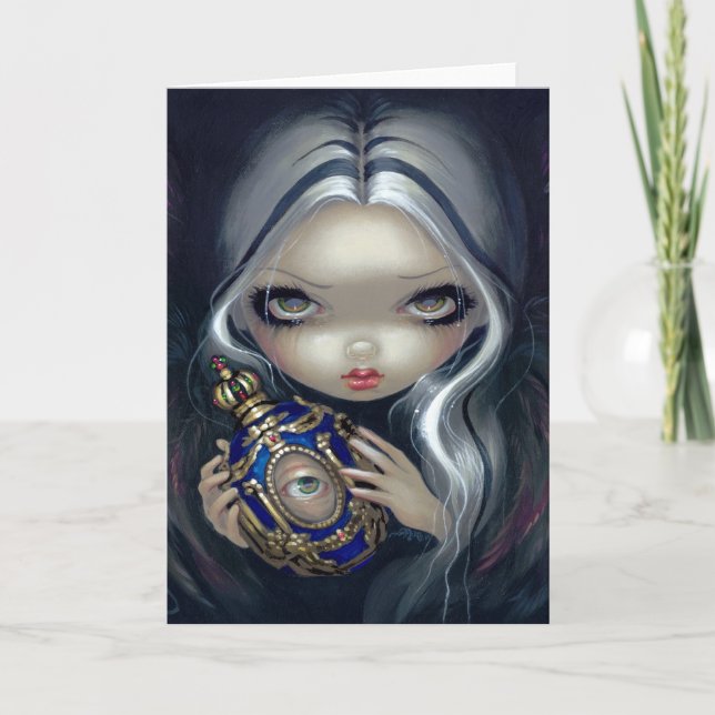 "Alchemical Angel IV" Greeting Card (Front)