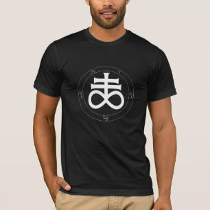 Alchemical Sulphur/Brimstone, Satanic Cross T-Shirt