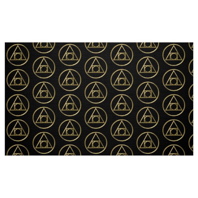 Alchemical symbol fabric (Fat Quarter)