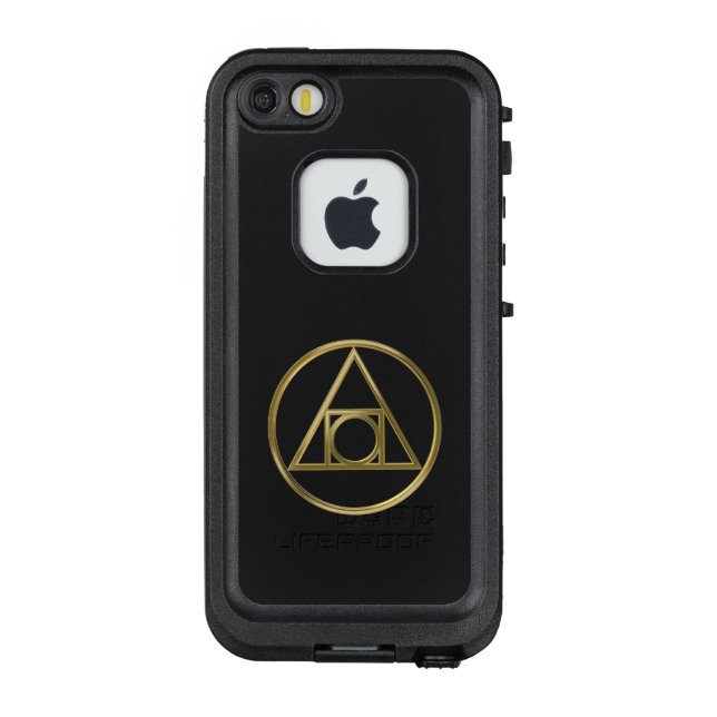 Alchemical symbol LifeProof iPhone case (Back)