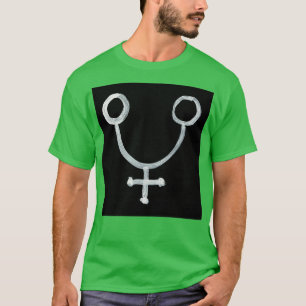 Alchemical Symbols White Arsenic Two Inverted T-Shirt