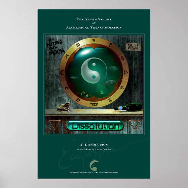 Alchemical Transformations 2: Dissolution Poster (Front)