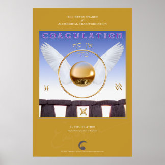 Alchemical Transformations 7: Coagulation Poster
