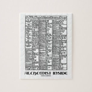 Alchemist Inside (Alchemy Table) Jigsaw Puzzle
