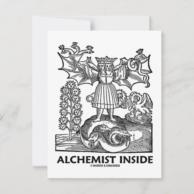Alchemist Inside (Medieval Alchemy) (Front)