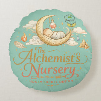 Alchemist's Nursery Round Pillow