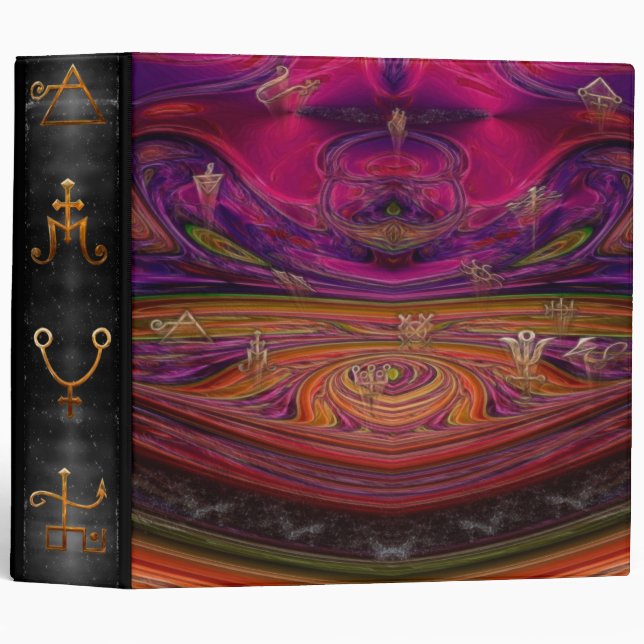 Alchemy Abstract Binder (Front/Spine)