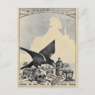 Alchemy at Egyptian Pyramids Postcard