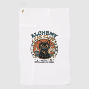 Alchemy Cat Cat Lover Gift - Alchemy Cat Club_1 Golf Towel