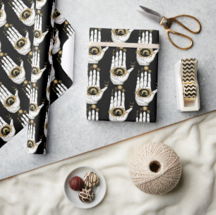 Alchemy Hand of Mystery Pattern Wrapping Paper