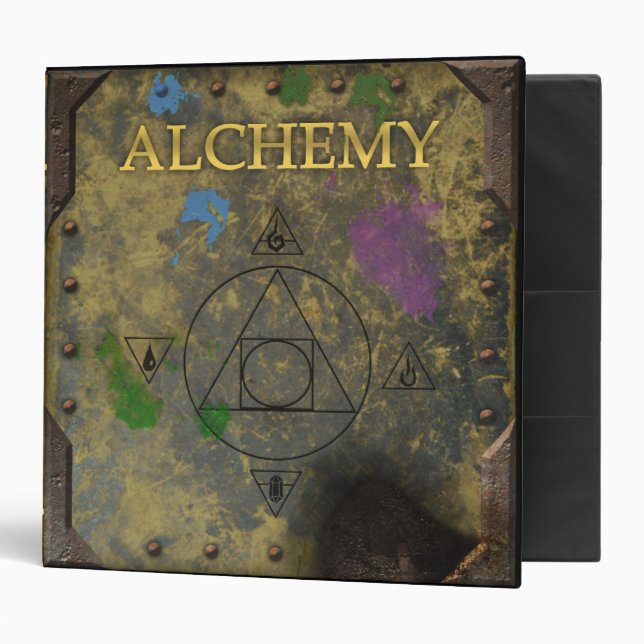 Alchemy Lab Binder 2" (Front/Inside)
