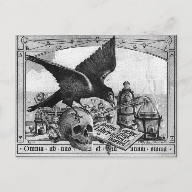 Alchemy Laboratory Companions Postcard (Front)
