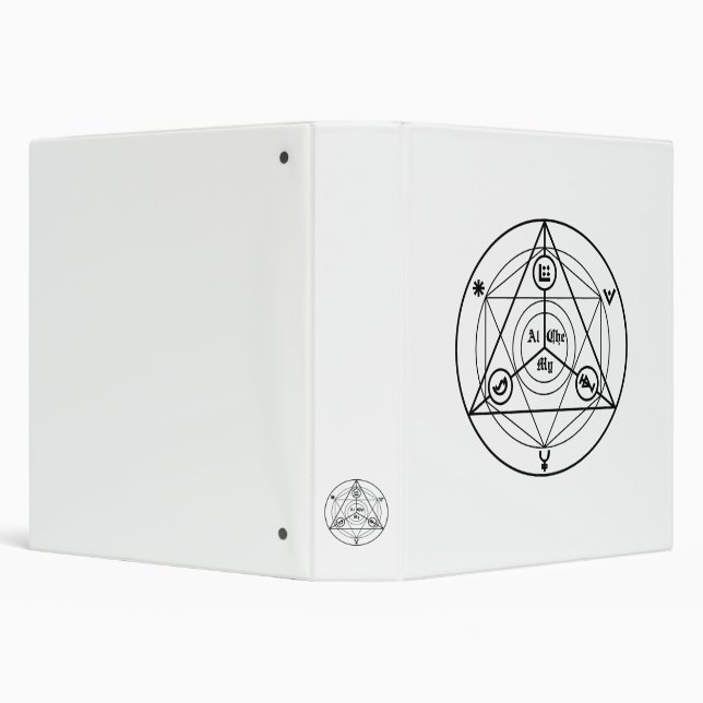 Alchemy manifesto binder (Background)
