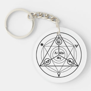 Alchemy manifesto keychain