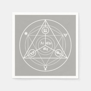 Alchemy manifesto napkin