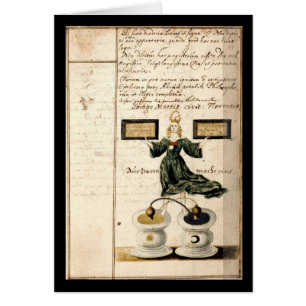 Alchemy Notebook By Johann Grasshoff 1620 Plate 4