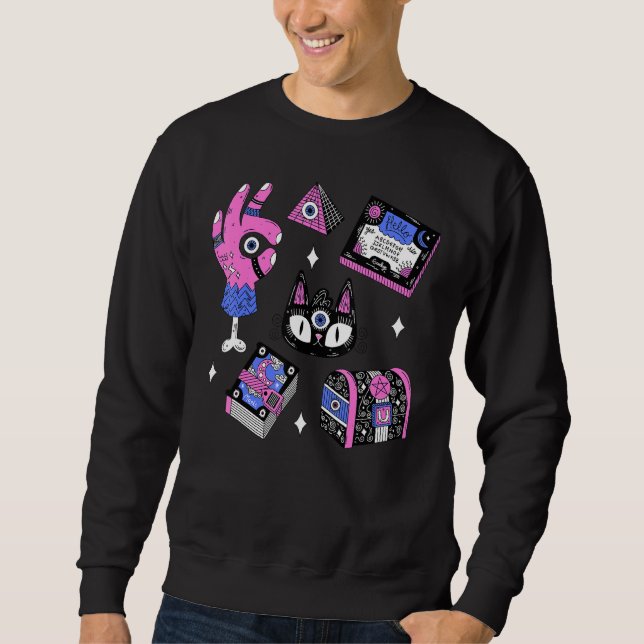 Alchemy  Occult  Witch  Wizard  Mystic  Magic  1 Sweatshirt (Front)