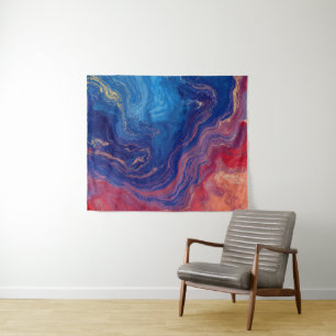 “Alchemy of Currents” – A Colourful Abstract Tapestry