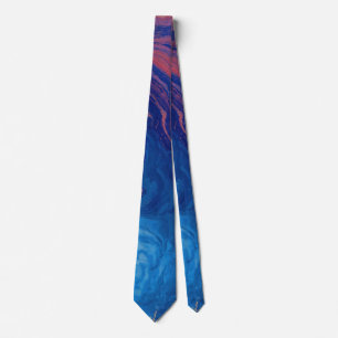 “Alchemy of Currents” – A Colourful Abstract Tie