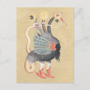 Alchemy Python Dragon Colour Postcard