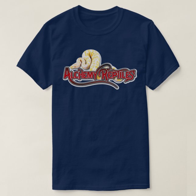 Alchemy Reptiles Logo T-Shirt (Design Front)