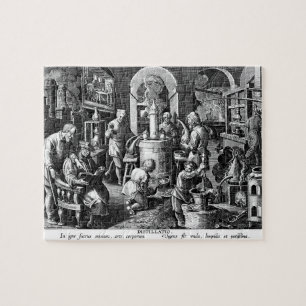 Alchemy Tools of Distillation Jigsaw Puzzle