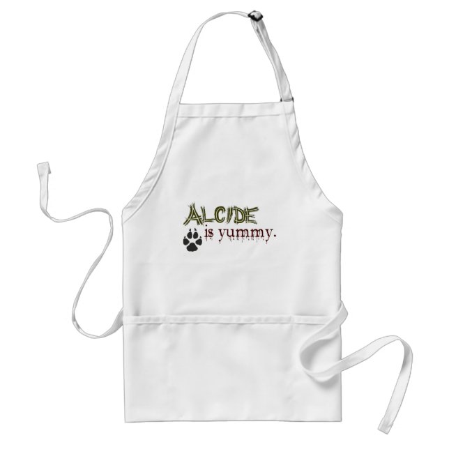 Alcide is Yummy. Standard Apron (Front)