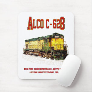 Alco C-628 aka Alco Century 628 Diesel Locomotive Mouse Pad