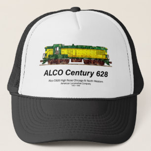 Alco C-628 aka Alco Century 628 Diesel Locomotive Trucker Hat