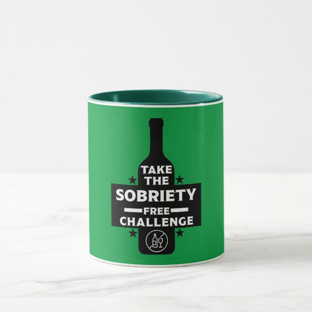  Alcohol Free And Sober Mug (Center)