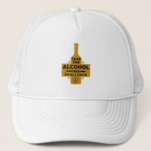  Alcohol Free And Sober Trucker Hat