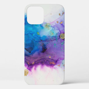 Alcohol Ink Art. Abstract painting. Alcohol Ink ba iPhone 12 Case