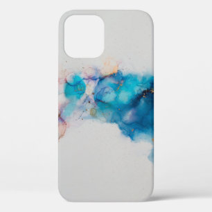 Alcohol Ink Art. Abstract painting. Alcohol Ink ba iPhone 12 Case