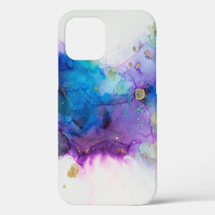 Alcohol Ink Art. Abstract painting. Alcohol Ink ba iPhone 12 Case