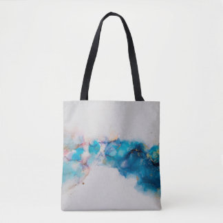 Alcohol Ink Art. Abstract painting. Alcohol Ink ba Tote Bag