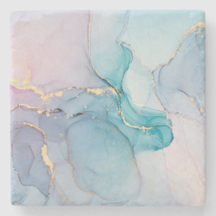 Alcohol Ink Art Stone Coaster