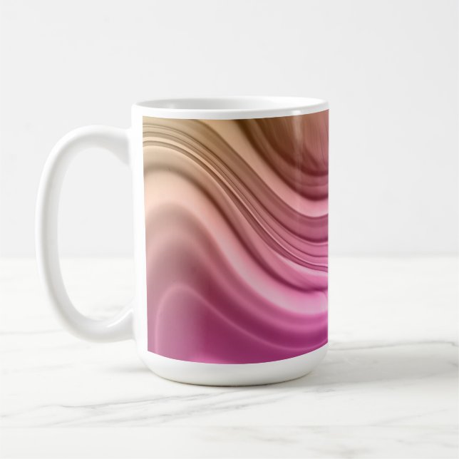 Alcohol Ink Set Aurora Digital Paper-40817 Coffee Mug (Left)