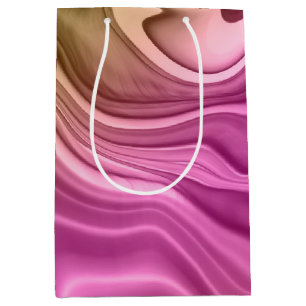 Alcohol Ink Set Aurora Digital Paper-40817 Medium Gift Bag