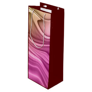 Alcohol Ink Set Aurora Digital Paper-40817 Wine Gift Bag