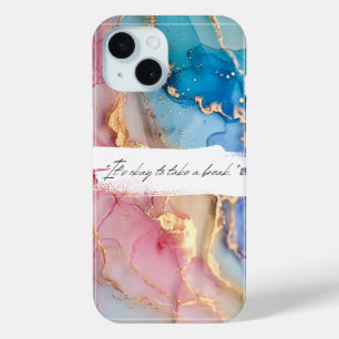 Alcohol Ink watercolour phone case