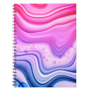 Alcohol Inkset Cotton Candy Digital Paper-40818 Notebook