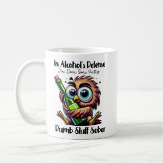Alcohol’s Defence Owl Mug