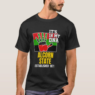 Alcorn State, ASU, Red, Black and Green HBCU T-Shirt