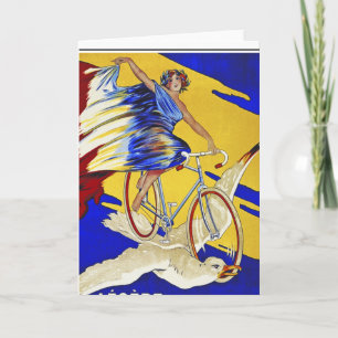 Alcyon Cycles - Vintage Bicycle Art Card