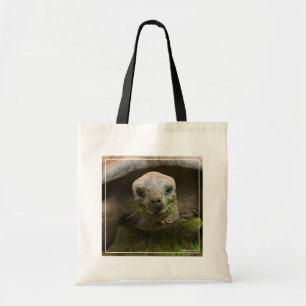Aldabra Tortoise Feeding Tote Bag